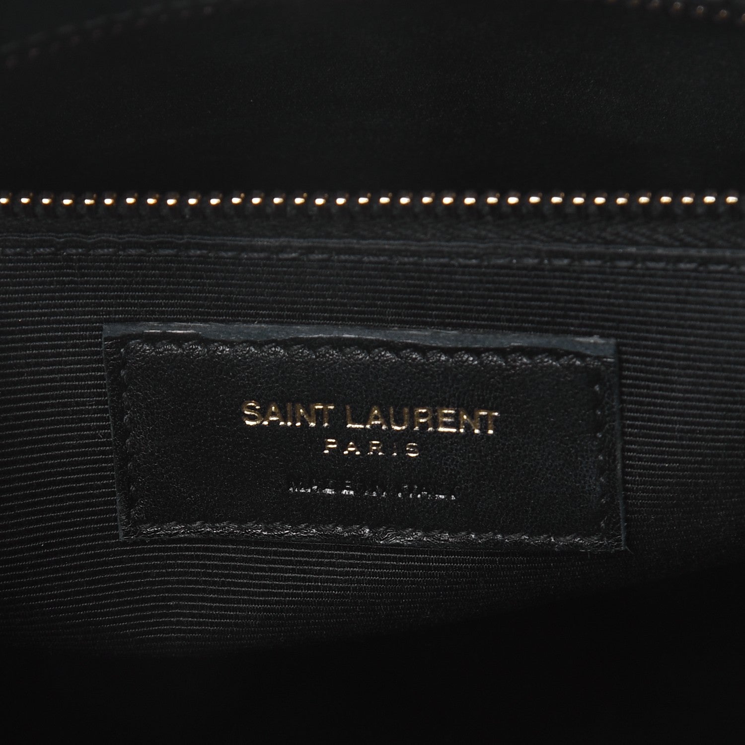 Saint Laurent Grained Calfskin Small Sac De Jour Black 7 of 12
