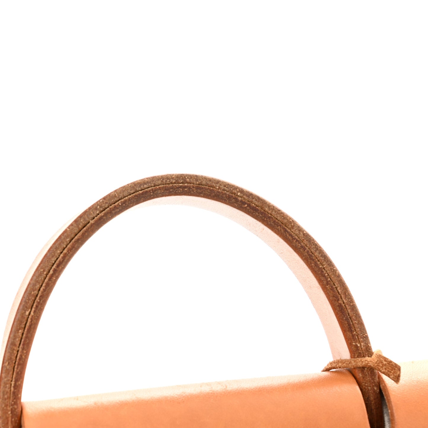 Toile Vache Calfskin Herbag 30 PM Backpack Natural
