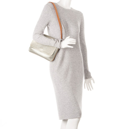 Louis Vuitton Vernis Thompson Street Silver 2 of 11