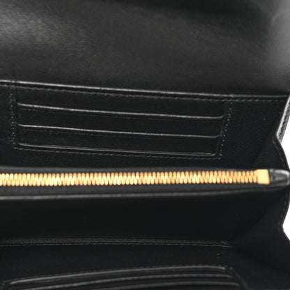 Mulberry Small Classic Grain Medium Darley Wallet Black 5 of 6
