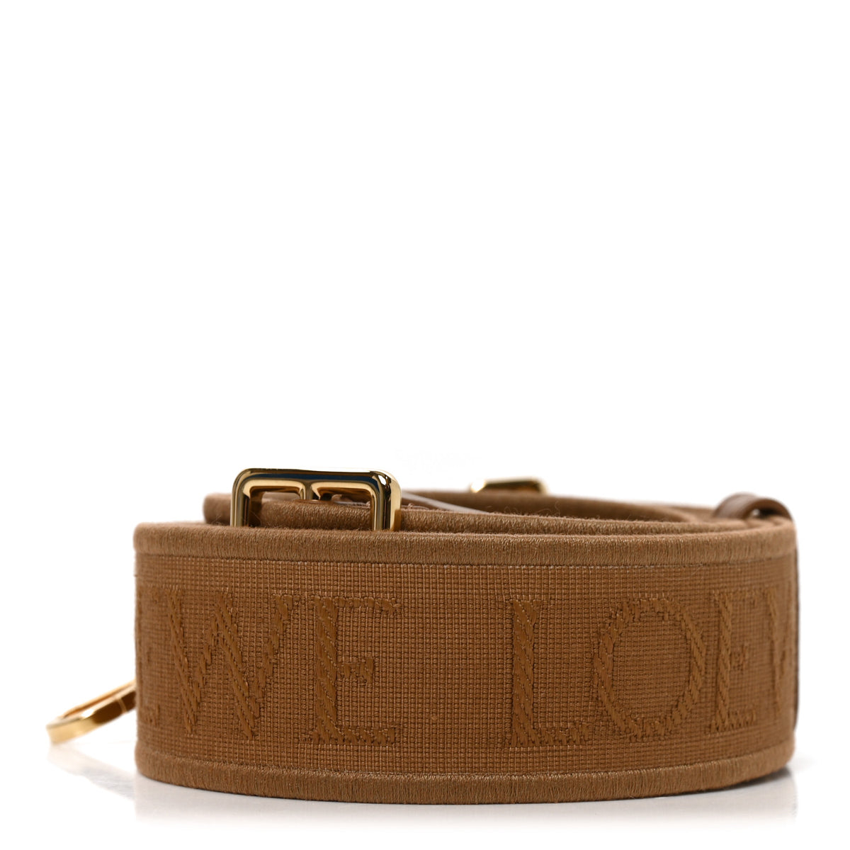 Loewe Calfskin Jacquard Anagram Strap Brown 2 of 3