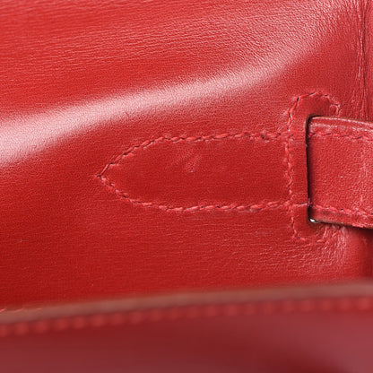Hermes Box Kelly Retourne 28 Rouge Vif 23 of 41