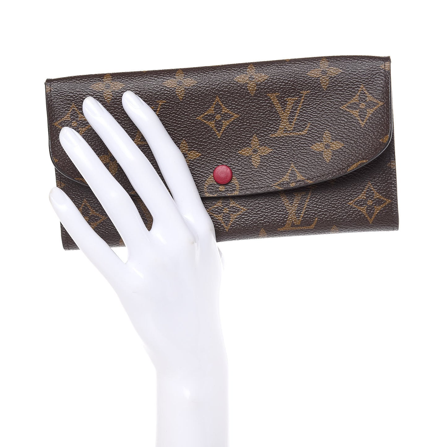 Monogram Emilie Wallet Fuchsia