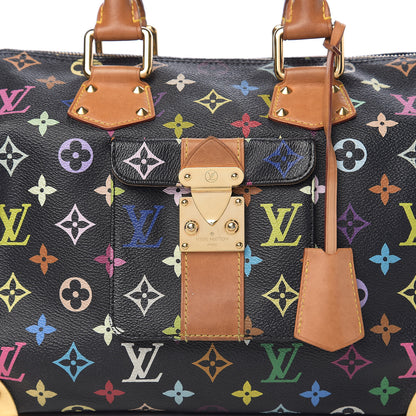 Louis Vuitton Monogram Multicolor Speedy 30 Black 12 of 12