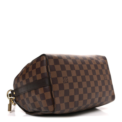 Louis Vuitton Damier Ebene Speedy Bandouliere 25 4 of 10