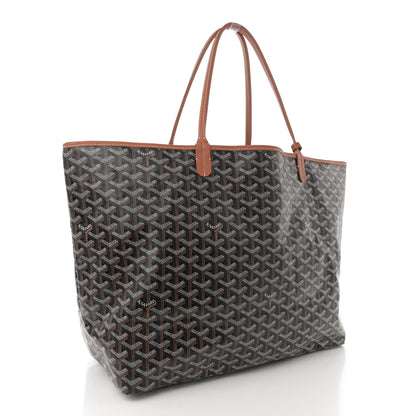 Goyard Goyardine Saint Louis GM Black Gold 4 of 11