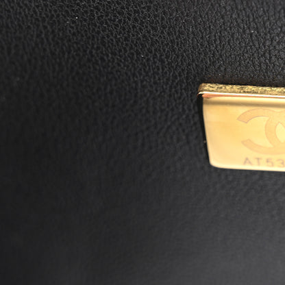 Chanel Lambskin Quilted Mini Rectangular Flap Black 7 of 11