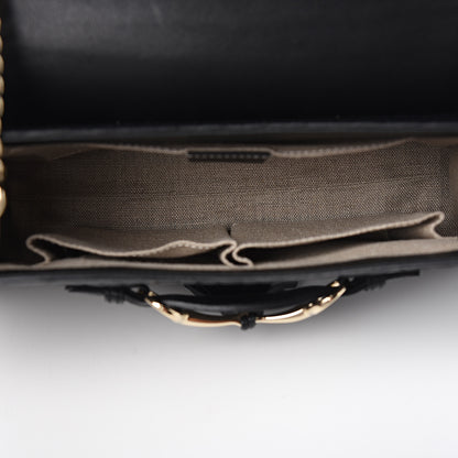 Gucci Microguccissima Medium Emily Chain Shoulder Bag Black 4 of 9