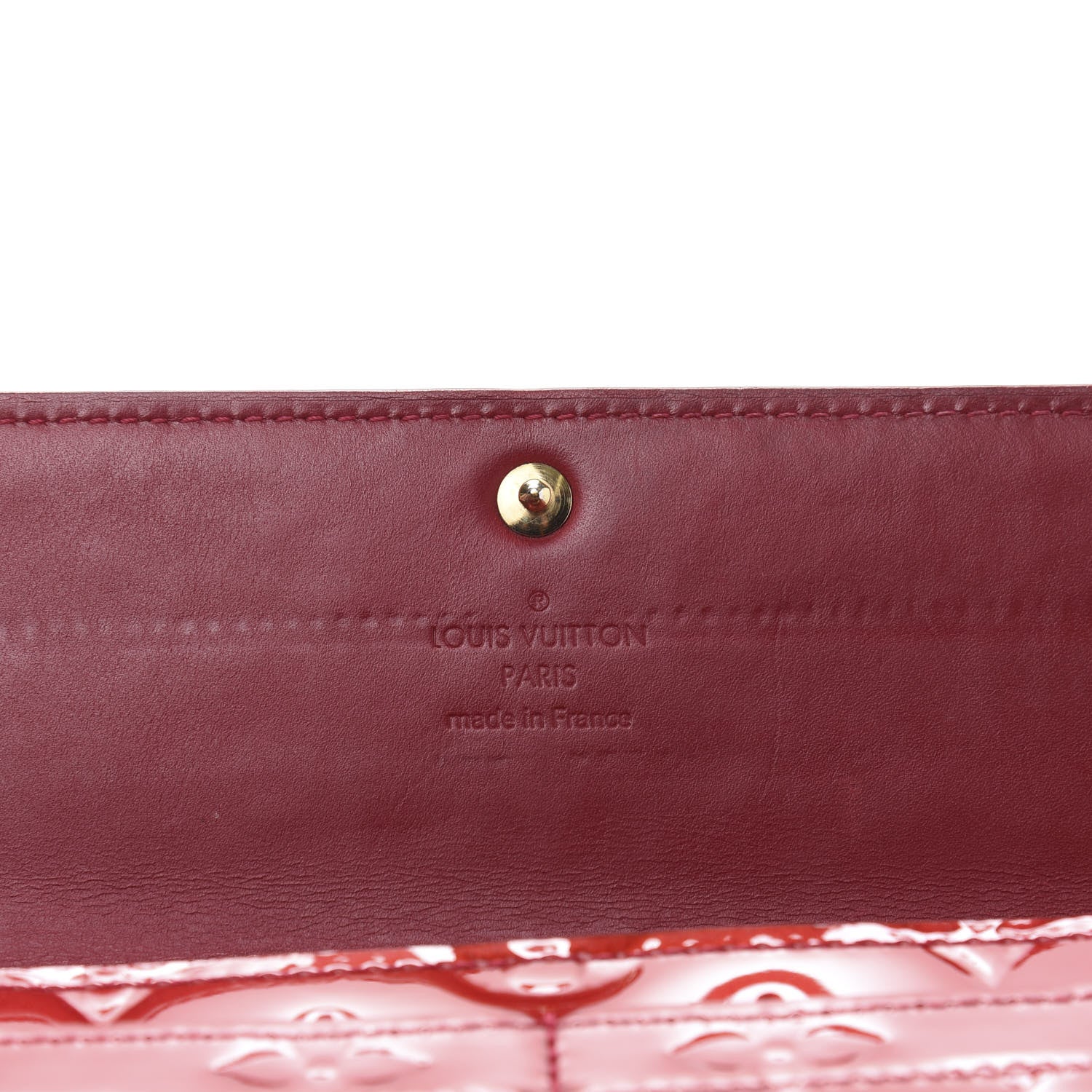 Louis Vuitton Vernis Sarah Wallet Pomme D'Amour 8 of 12