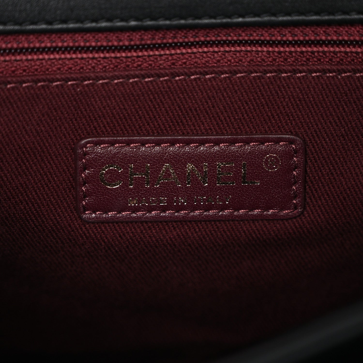 Chanel Calfskin Quilted Large Perfect Edge Flap Black 6 of 12