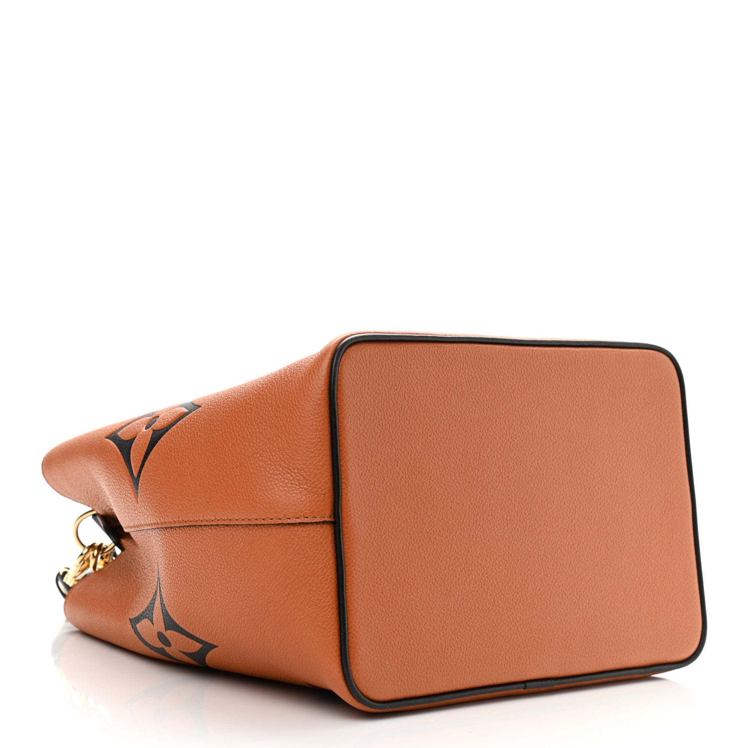Louis Vuitton Empreinte Monogram Giant Crafty Neonoe MM Caramel Black 6 of 12