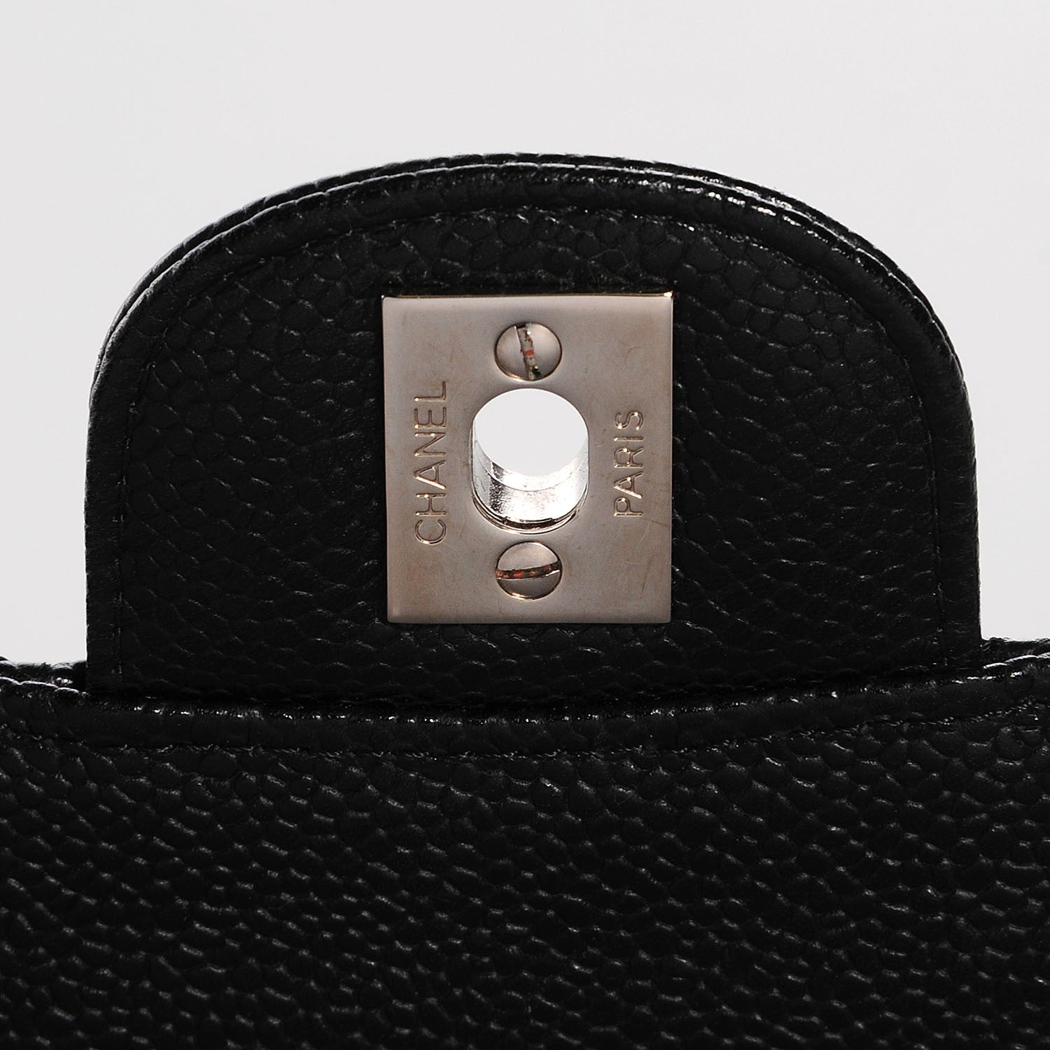 Chanel Caviar Quilted Medium Double Flap Black 6 of 8