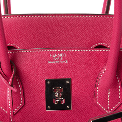 Hermes Epsom Birkin 35 Rose Tyrien 8 of 11