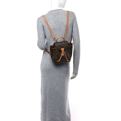 Louis Vuitton Monogram Montsouris BB Backpack Natural 2 of 10