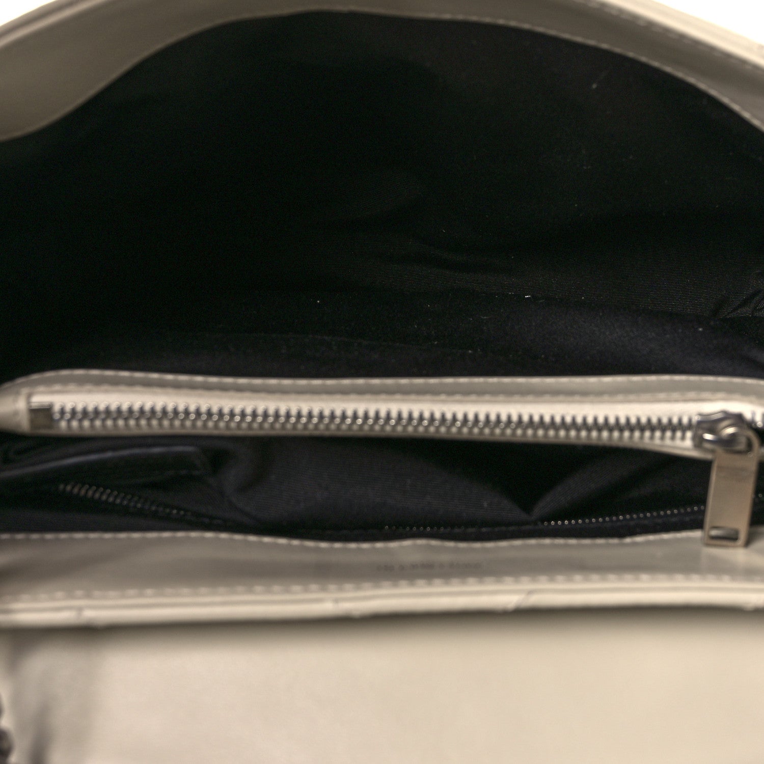 Saint Laurent Calfskin Y Quilted Monogram Medium Loulou Chain Satchel Crema Soft 7 of 9