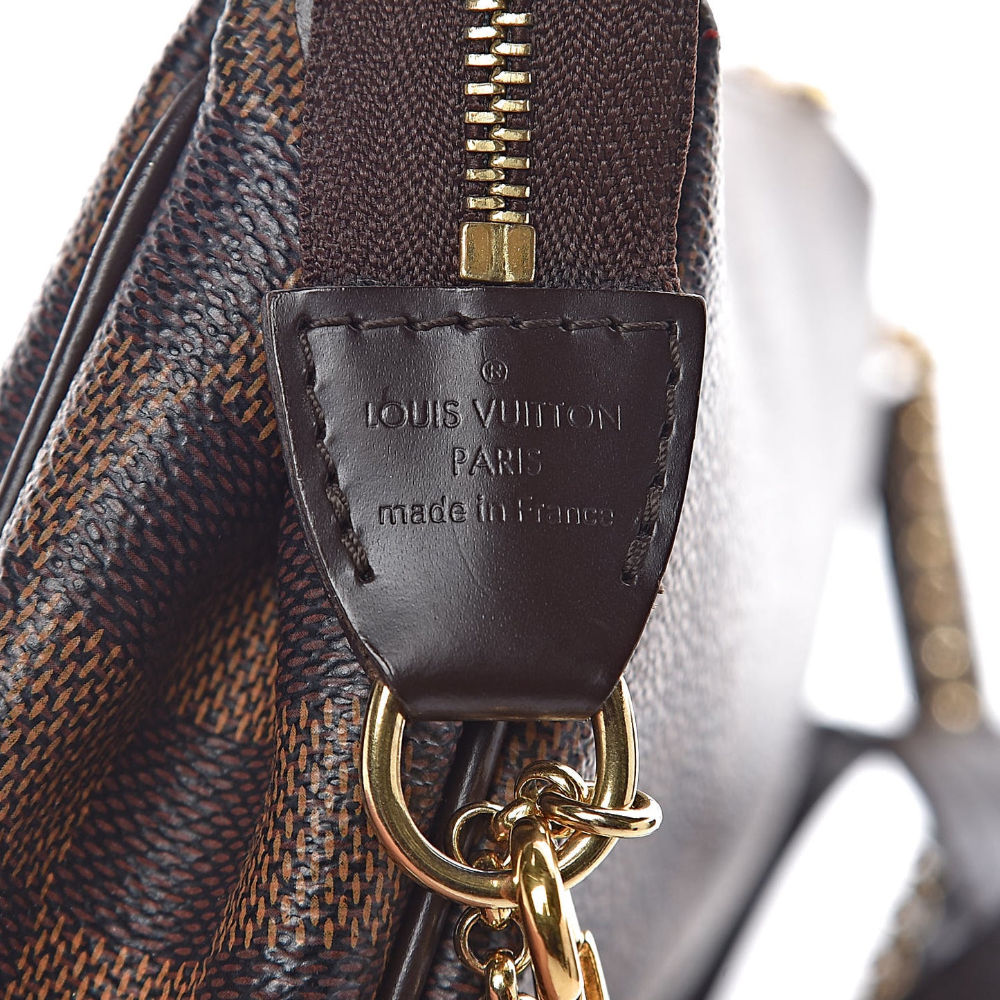 Damier Ebene Eva Clutch