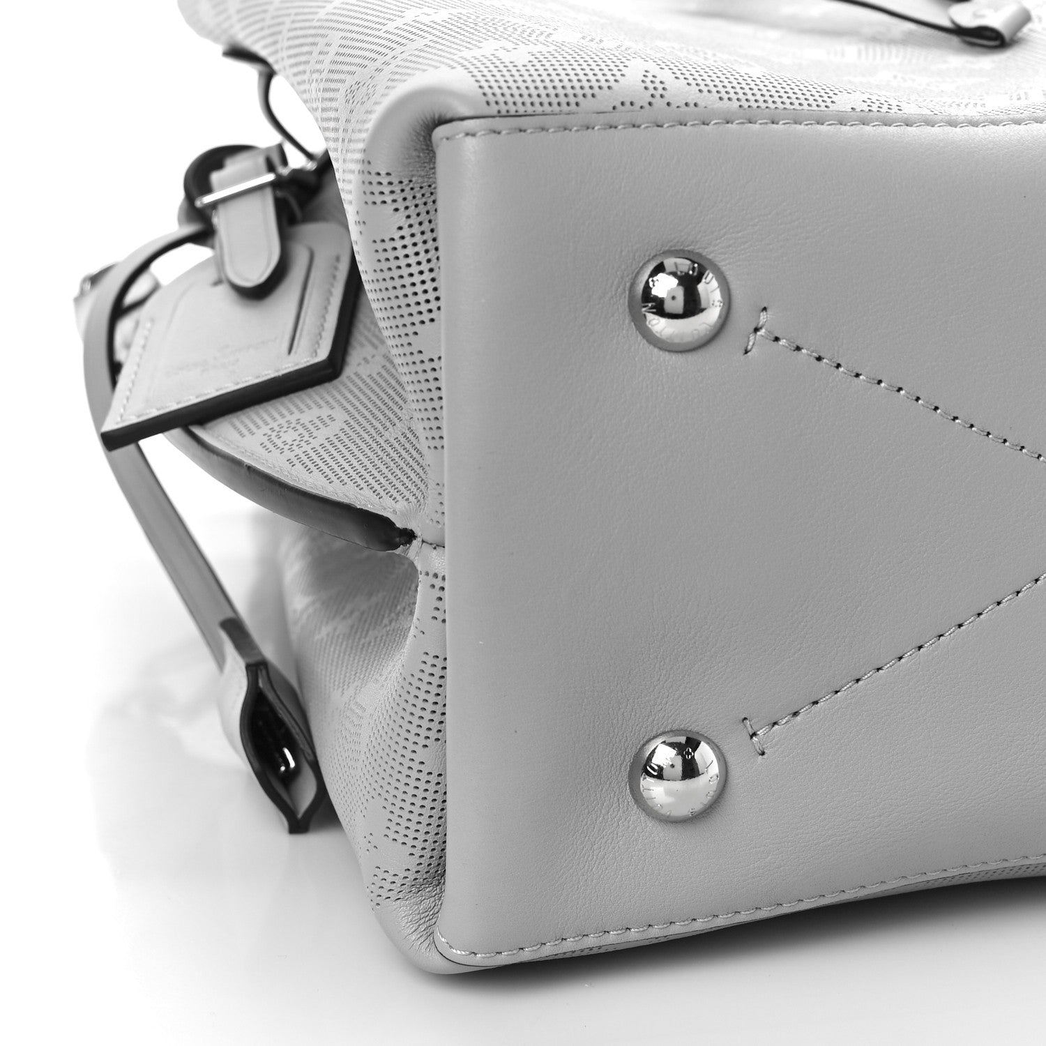 Louis Vuitton Reverse Mahina Muria Gris Souris Gray 6 of 7