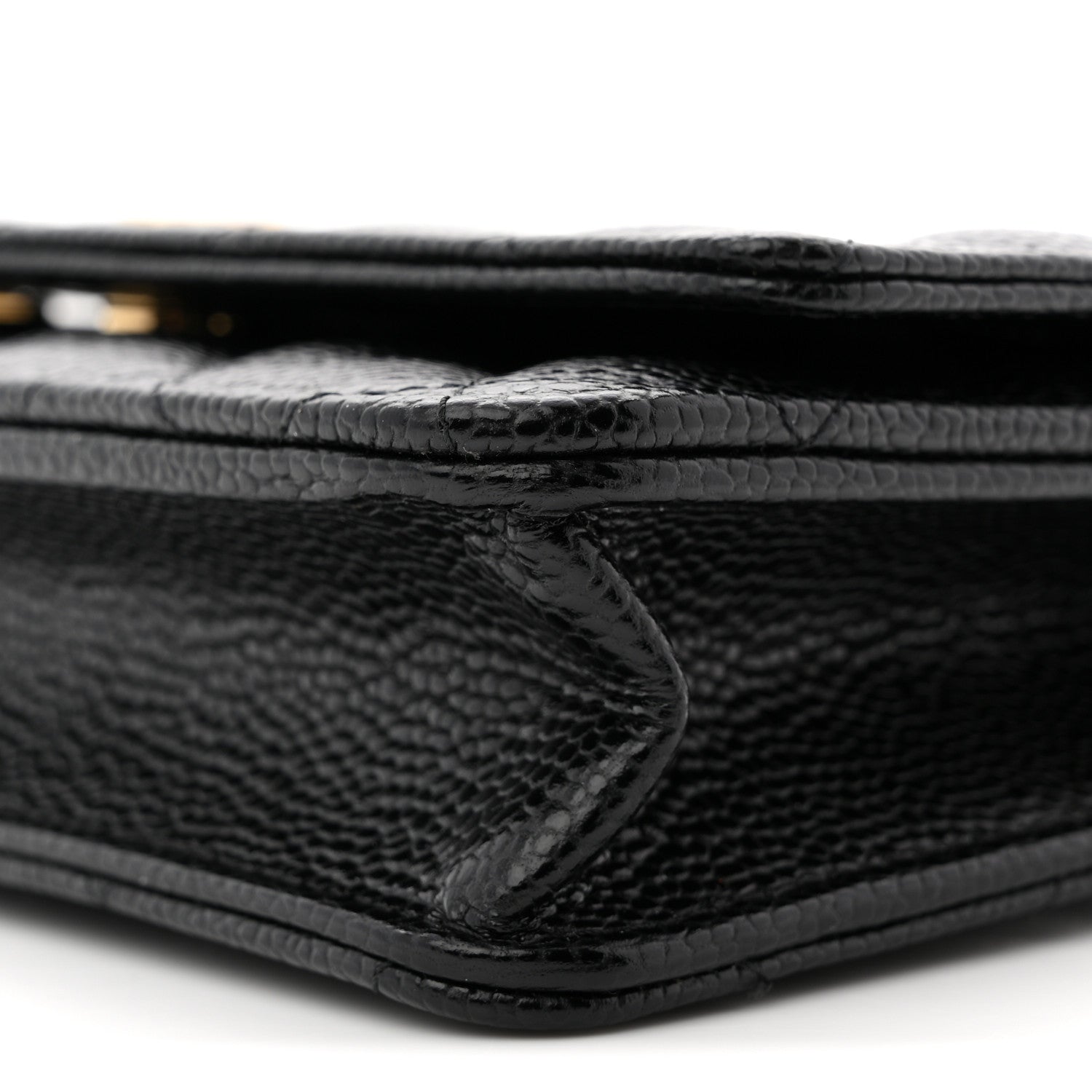 Chanel Caviar Quilted Wallet on Chain WOC Black 10 of 11