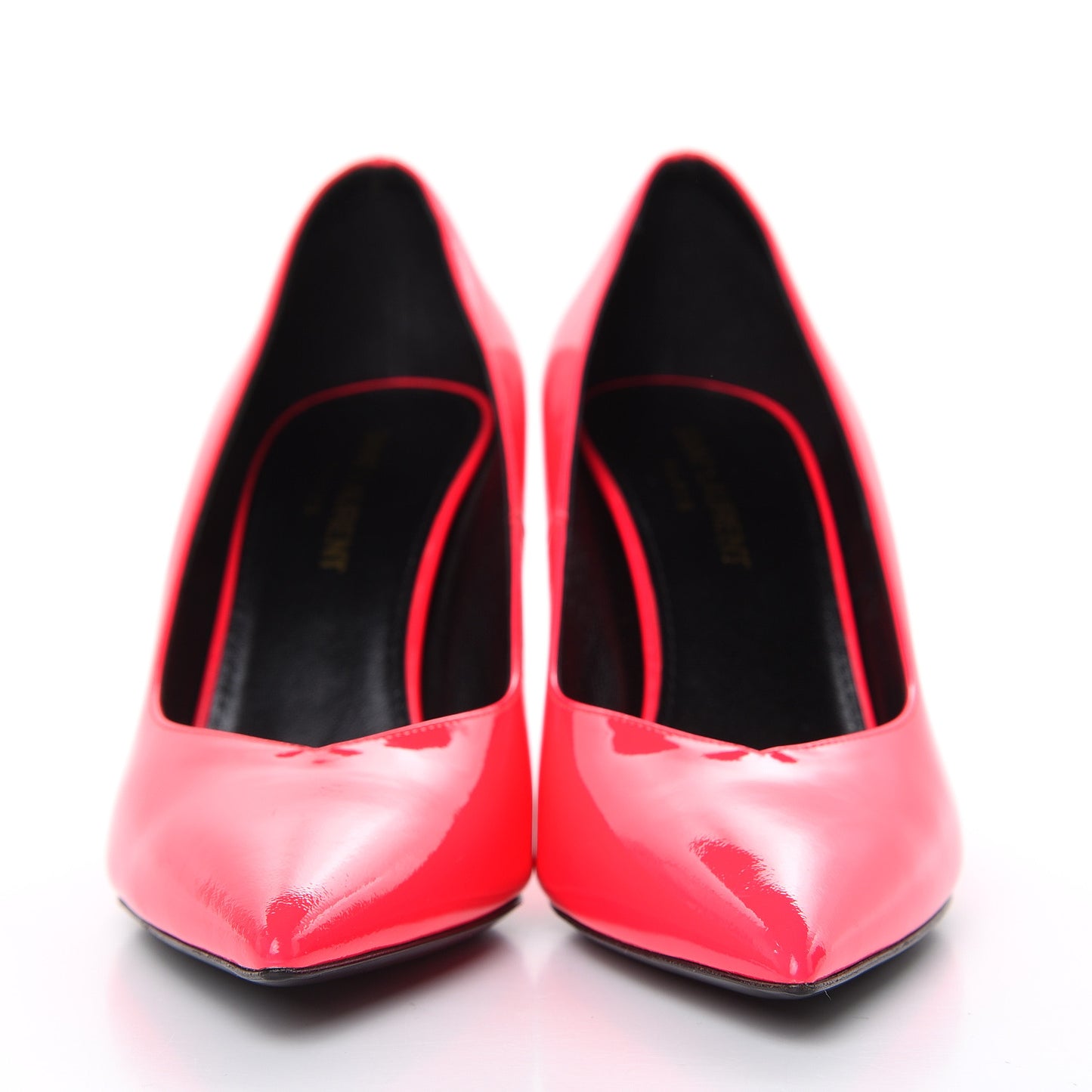 Patent Calfskin Kiki 85 Pumps 36 Neon Pink