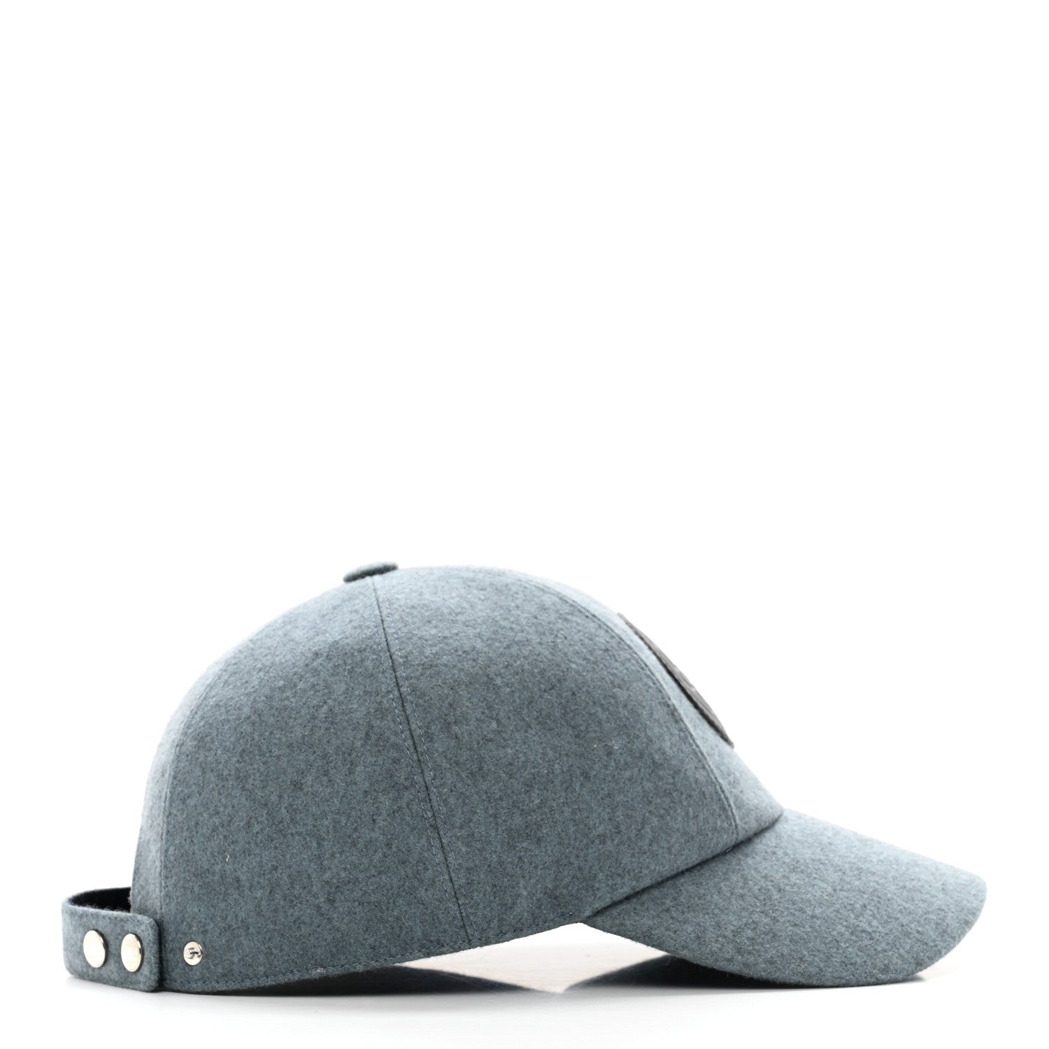 Hermes Cashmere Serena Eperon d'Or Cap 58 Bleu Lichen Indigo 5 of 10