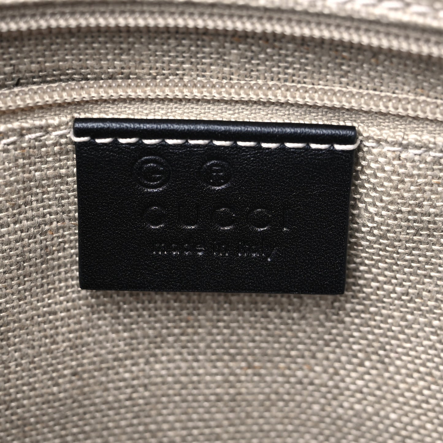 Microguccissima Medium Dome Bag Black