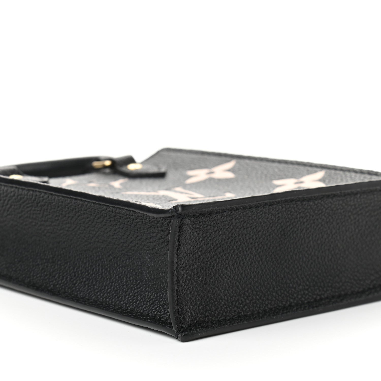 Louis Vuitton Empreinte Monogram Giant Petit Sac Plat Black Beige 7 of 8