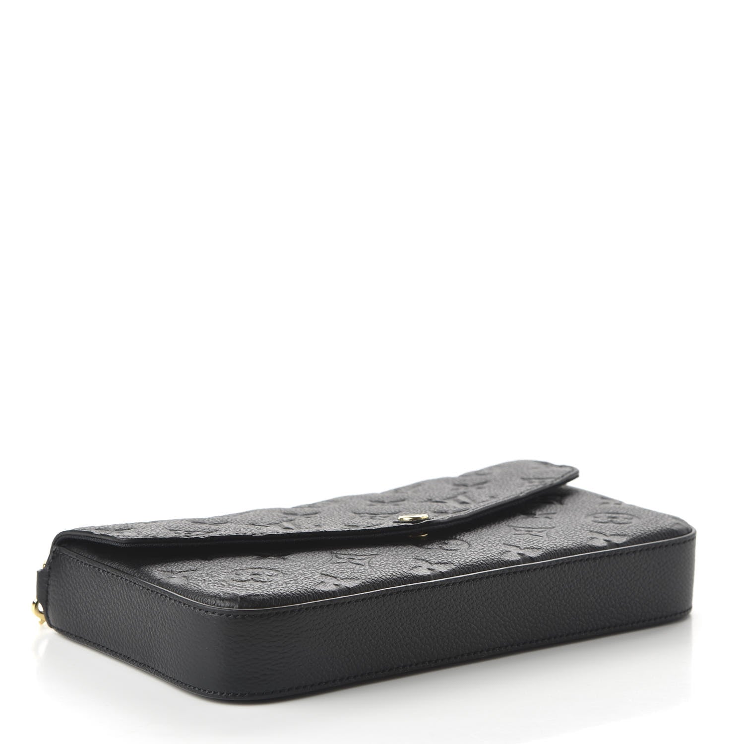 Louis Vuitton Empreinte Pochette Felicie Chain Wallet Black 6 of 10