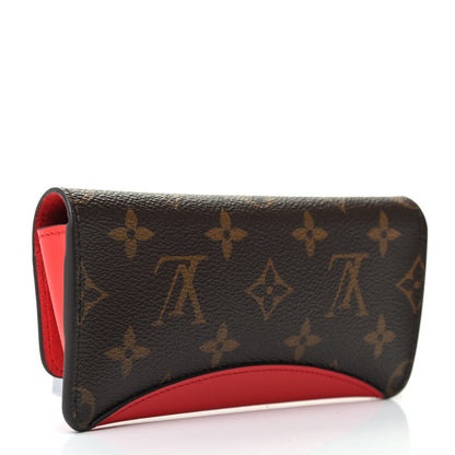 Louis Vuitton Monogram Woody Sunglass Case Rouge 3 of 6