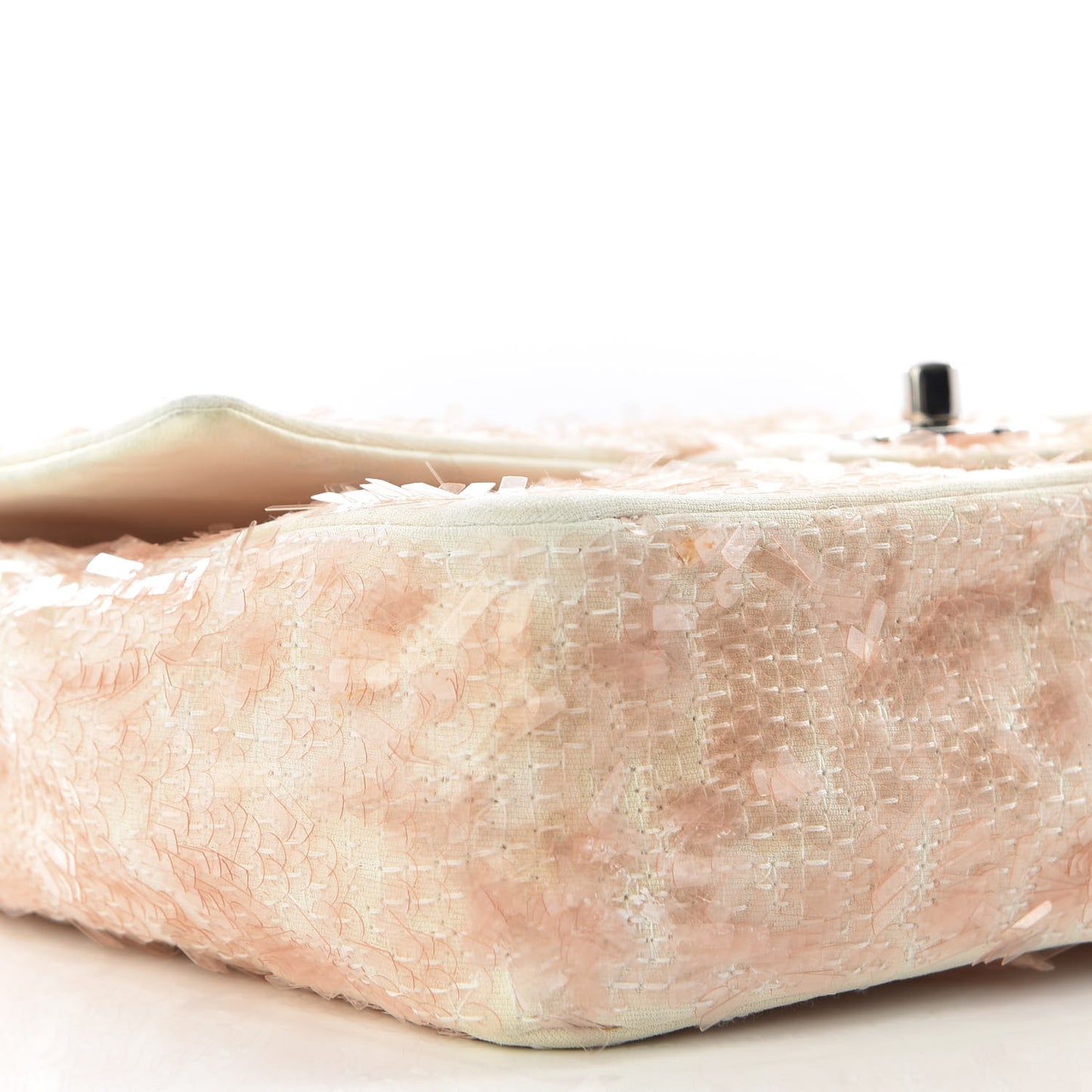 Sequin Paillette Small Flap Light Pink