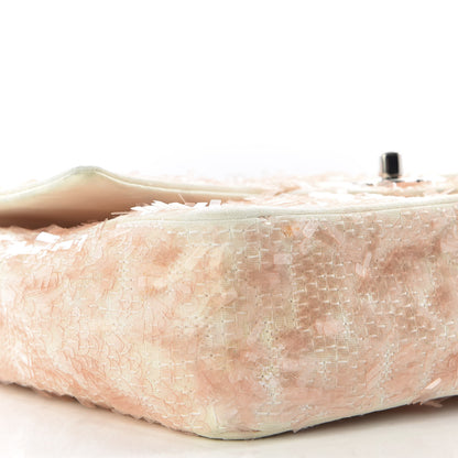 Chanel Sequin Paillette Small Flap Light Pink 5 of 10