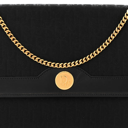 Christian Dior Monogram Chain Shoulder Bag Black 7 of 11