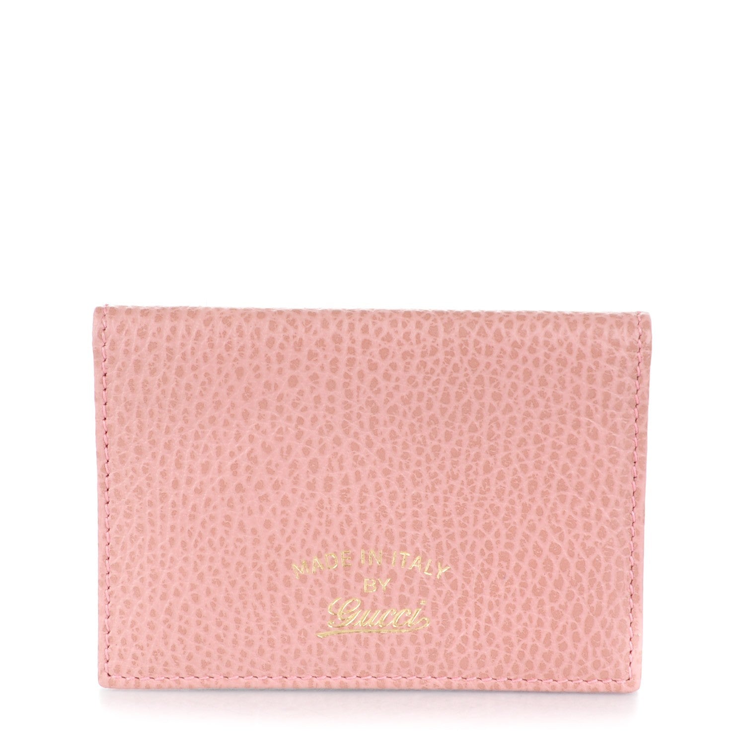 Gucci Dollar Calfskin Swing Train Pass Card Case Soft Pink 1 of 7