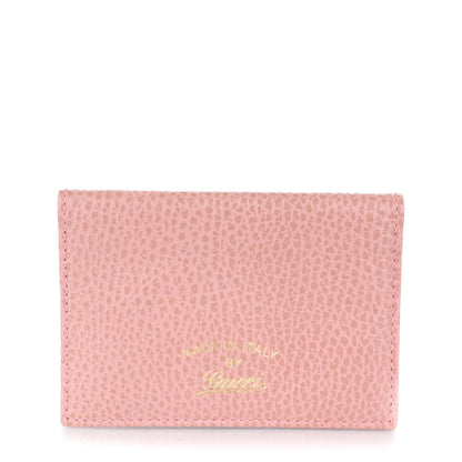 Gucci Dollar Calfskin Swing Train Pass Card Case Soft Pink 1 of 7