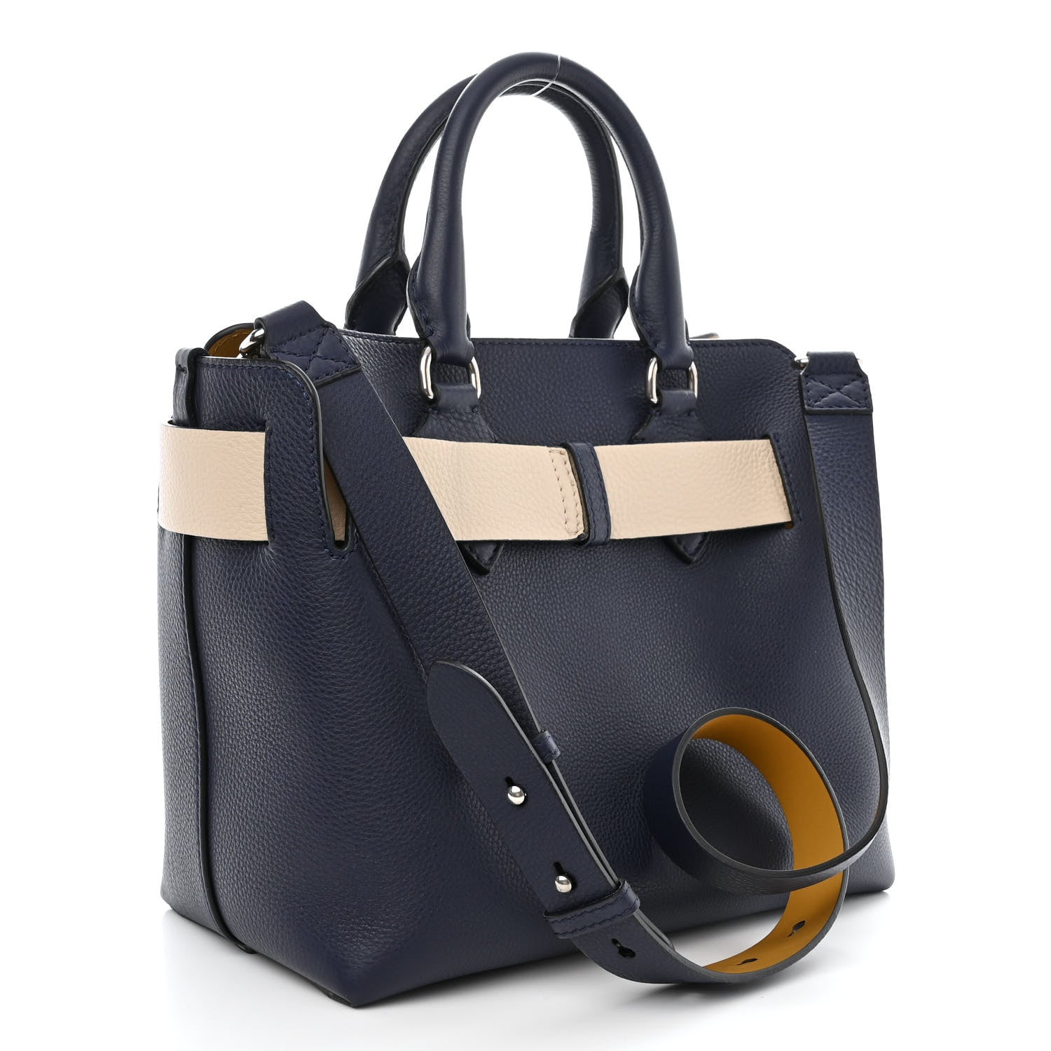 Burberry Marais Calfskin Small Belt Bag Regency Blue 3 of 11