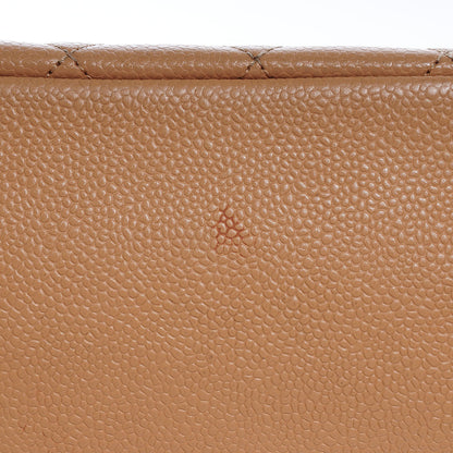 Chanel Caviar Quilted Petit Timeless Tote PTT Beige 7 of 13
