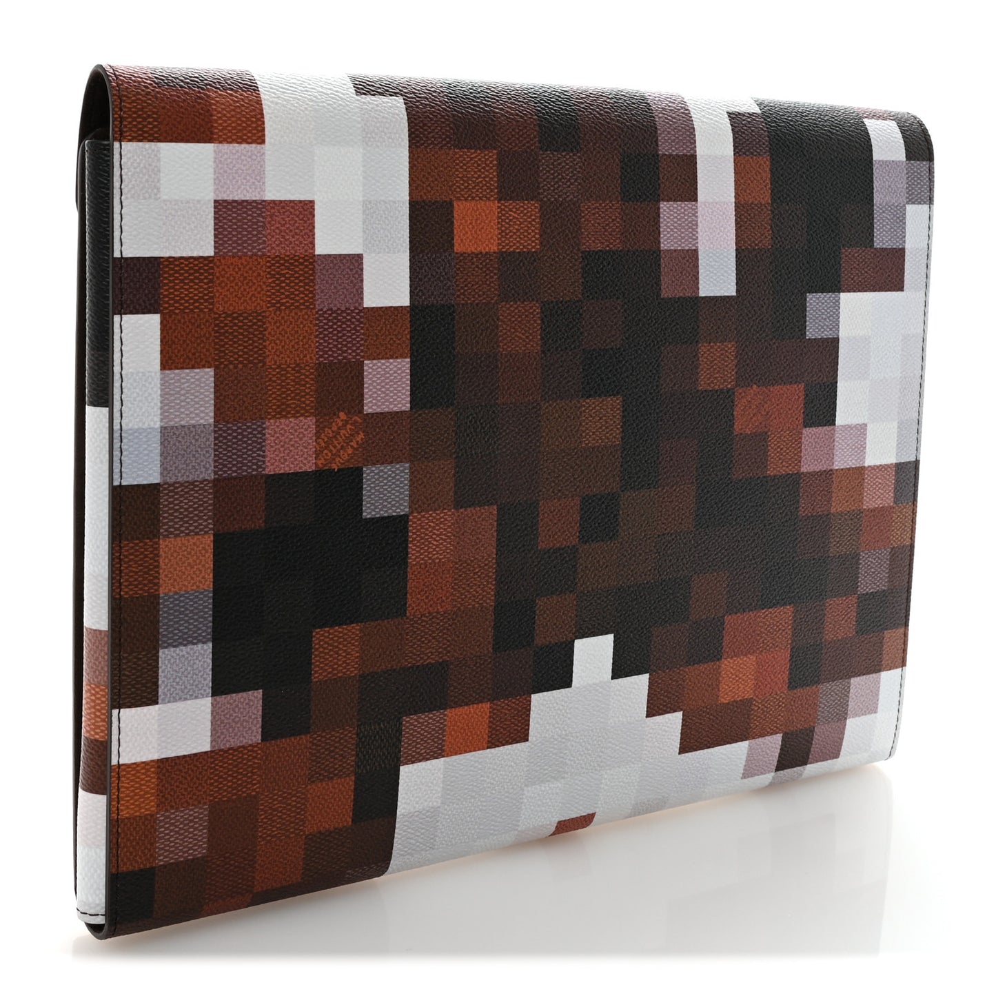 Calfskin Cowmooflage Mark Folder Brown