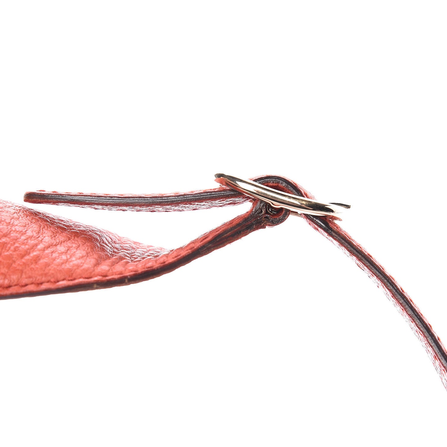 Calfskin Small Jackie O Hobo Dark Orange