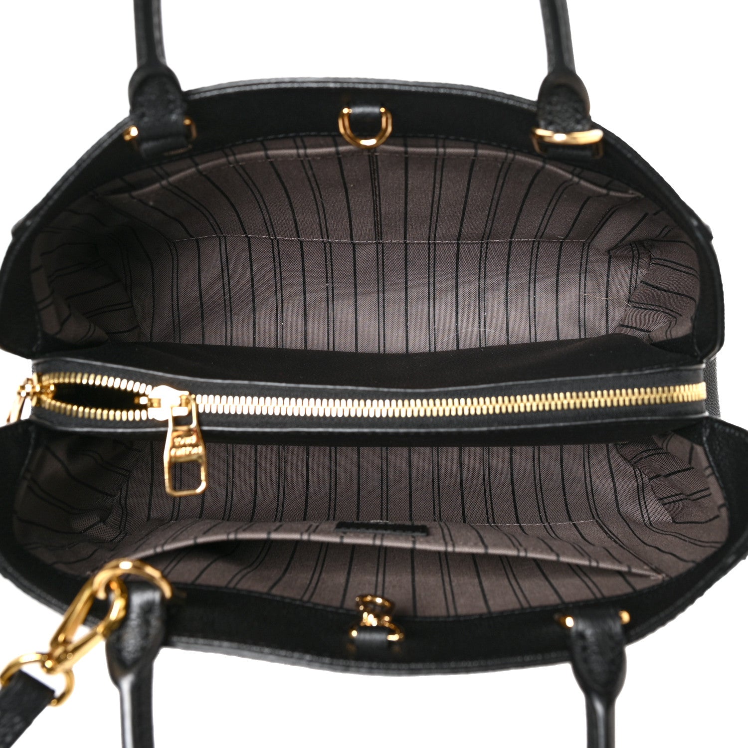 Louis Vuitton Empreinte Montaigne MM Black 5 of 10