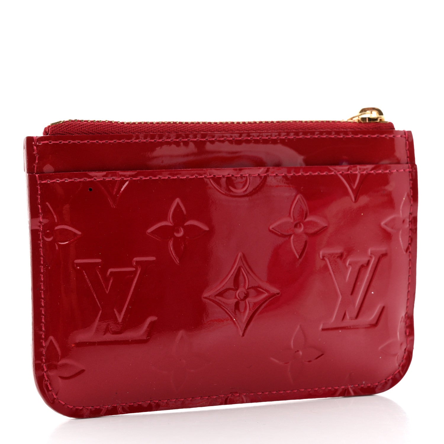 Louis Vuitton Vernis Key Pouch Pomme D'Amour 3 of 7