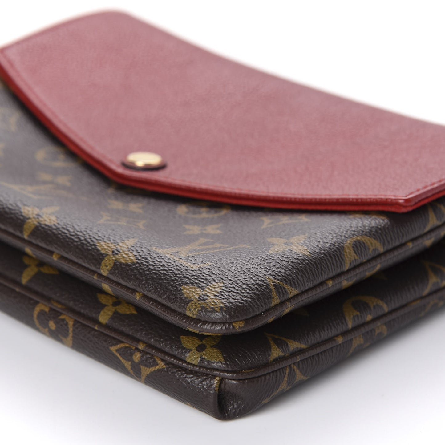 Monogram Twice Pochette Cherry