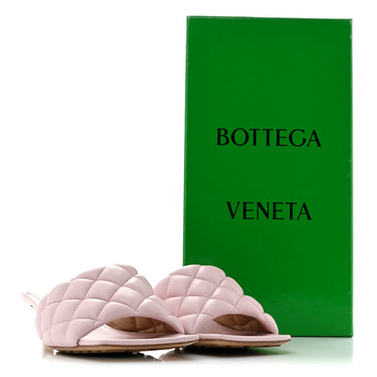 Bottega Veneta Nappa Padded Kitten Heel Mule Sandals 39 Cameo 12 of 12