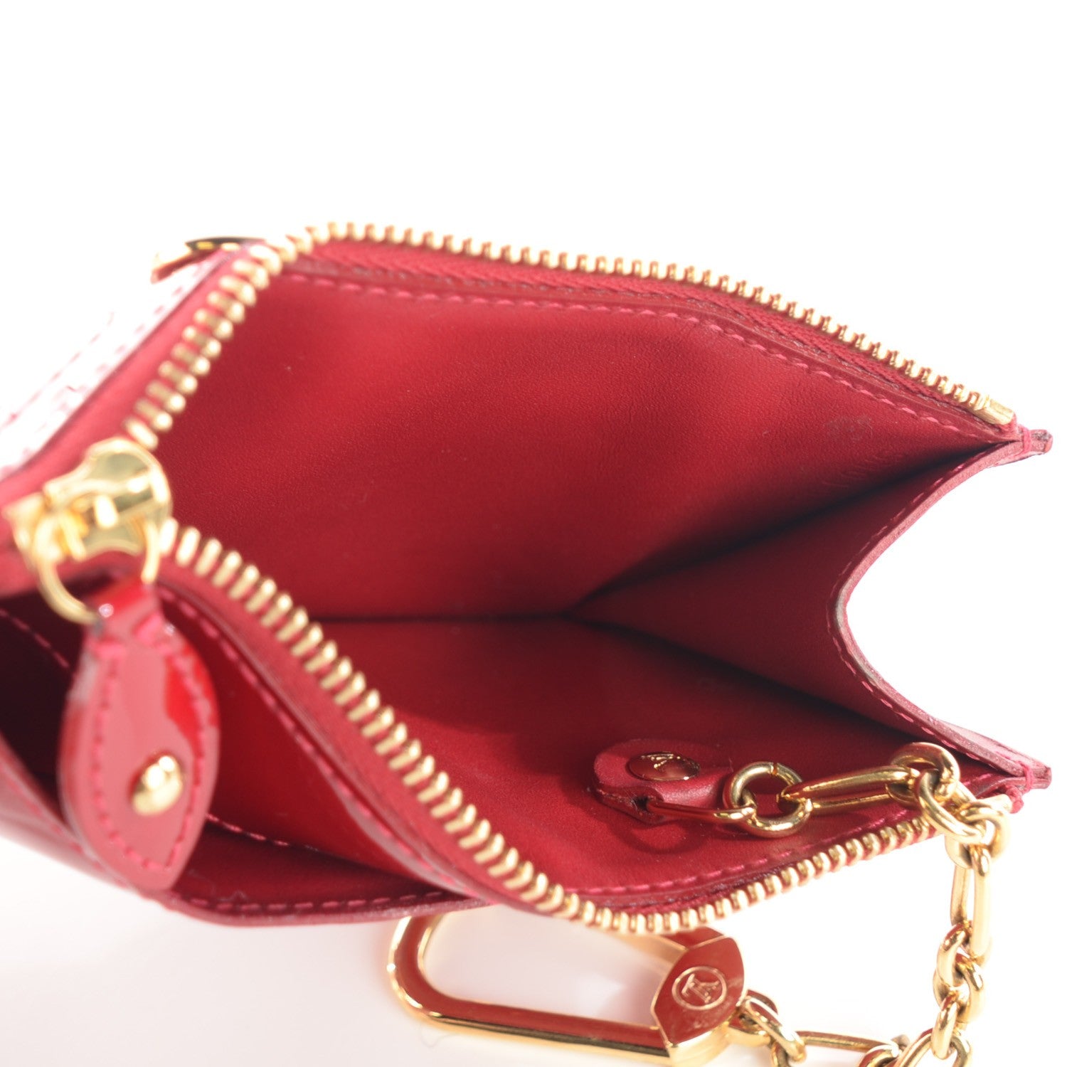 Louis Vuitton Vernis Key Pouch Pomme D'Amour 7 of 7
