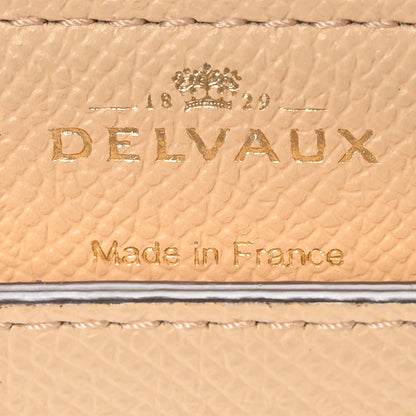 Delvaux Alpina Calfskin Lingot Crossbody Dune 6 of 10