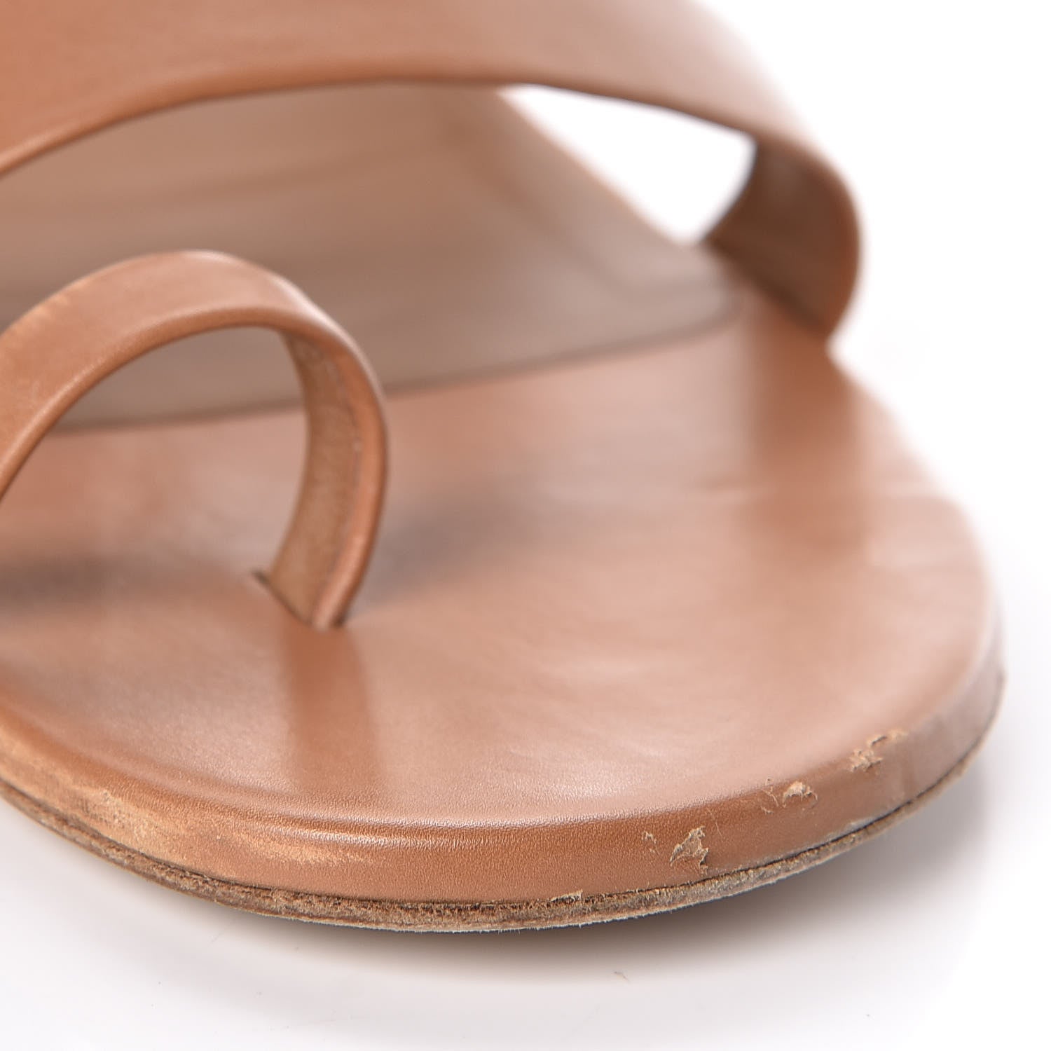 Chanel Calfskin Gladiator Sandals 39.5 Brown 11 of 15