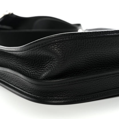 Hermes Taurillon Clemence Evelyne TPM Black 9 of 11