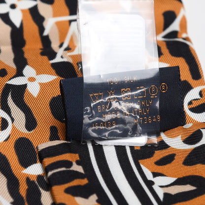 Louis Vuitton Silk Monogram Giant Jungle Bandeau Ivory 4 of 4