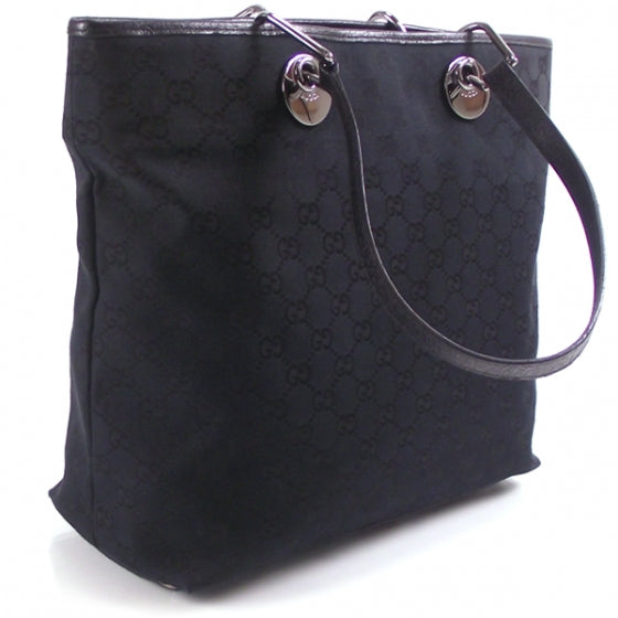 Gucci Monogram Eclipse Tote Black 3 of 13