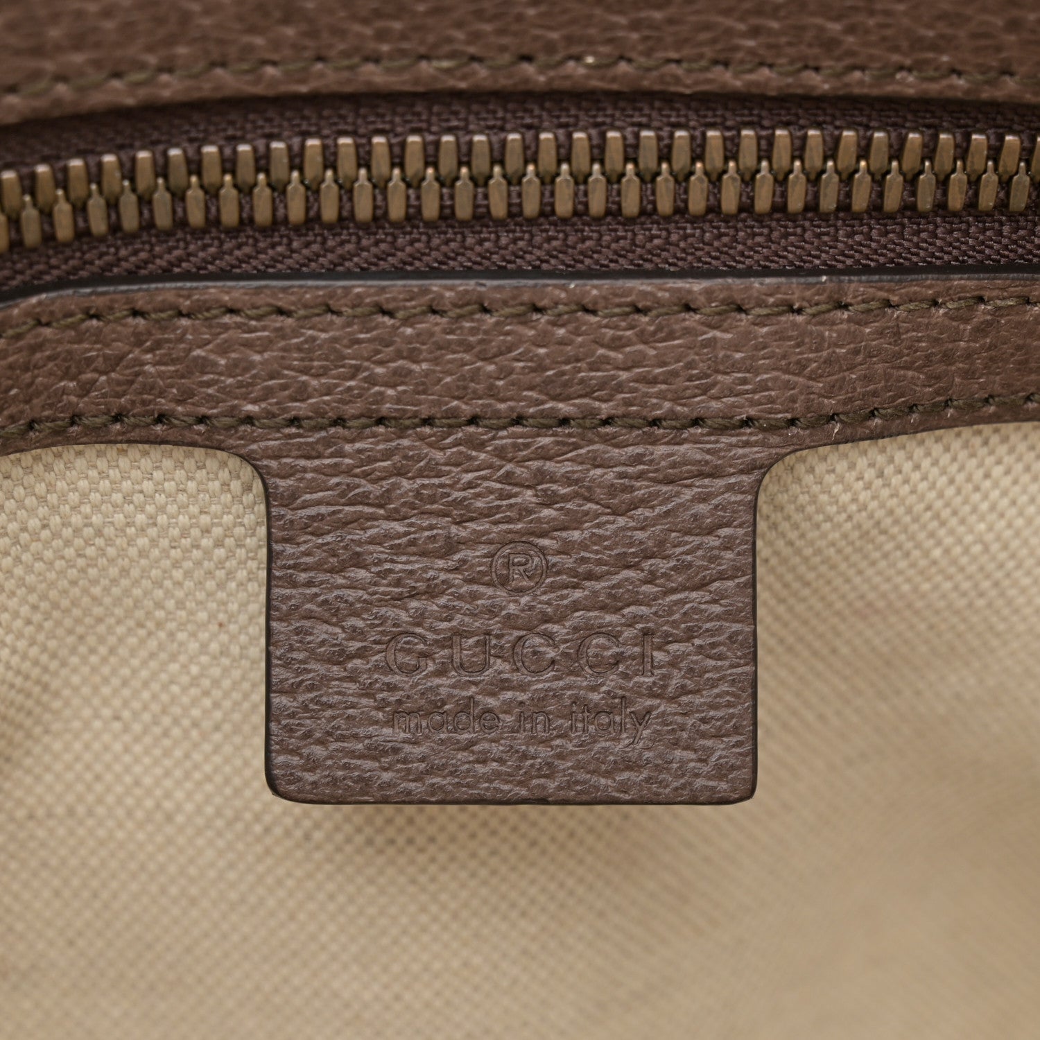 Gucci GG Supreme Monogram Web Small Ophidia Messenger Bag Brown 6 of 13