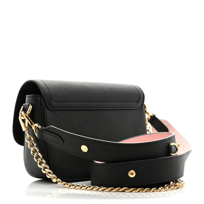 Louis Vuitton Grained Calfskin Lockme Tender Black 2 of 9
