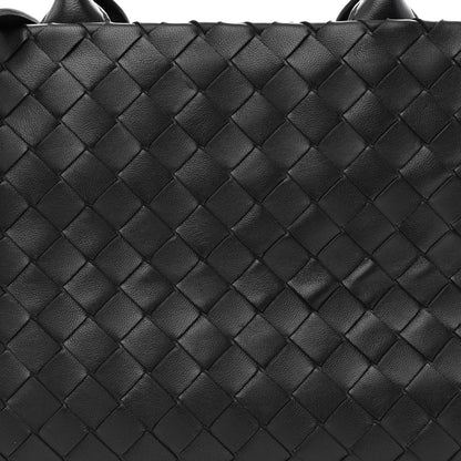 Bottega Veneta Nappa Intrecciato New Roma Tote Black 8 of 10